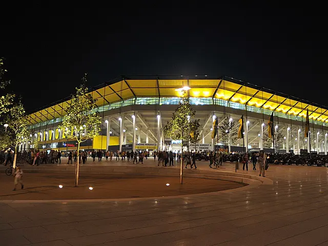 Tivoli Stadion Aachen Aussenansicht Aussenansicht des Tivoli Stadion Aachen